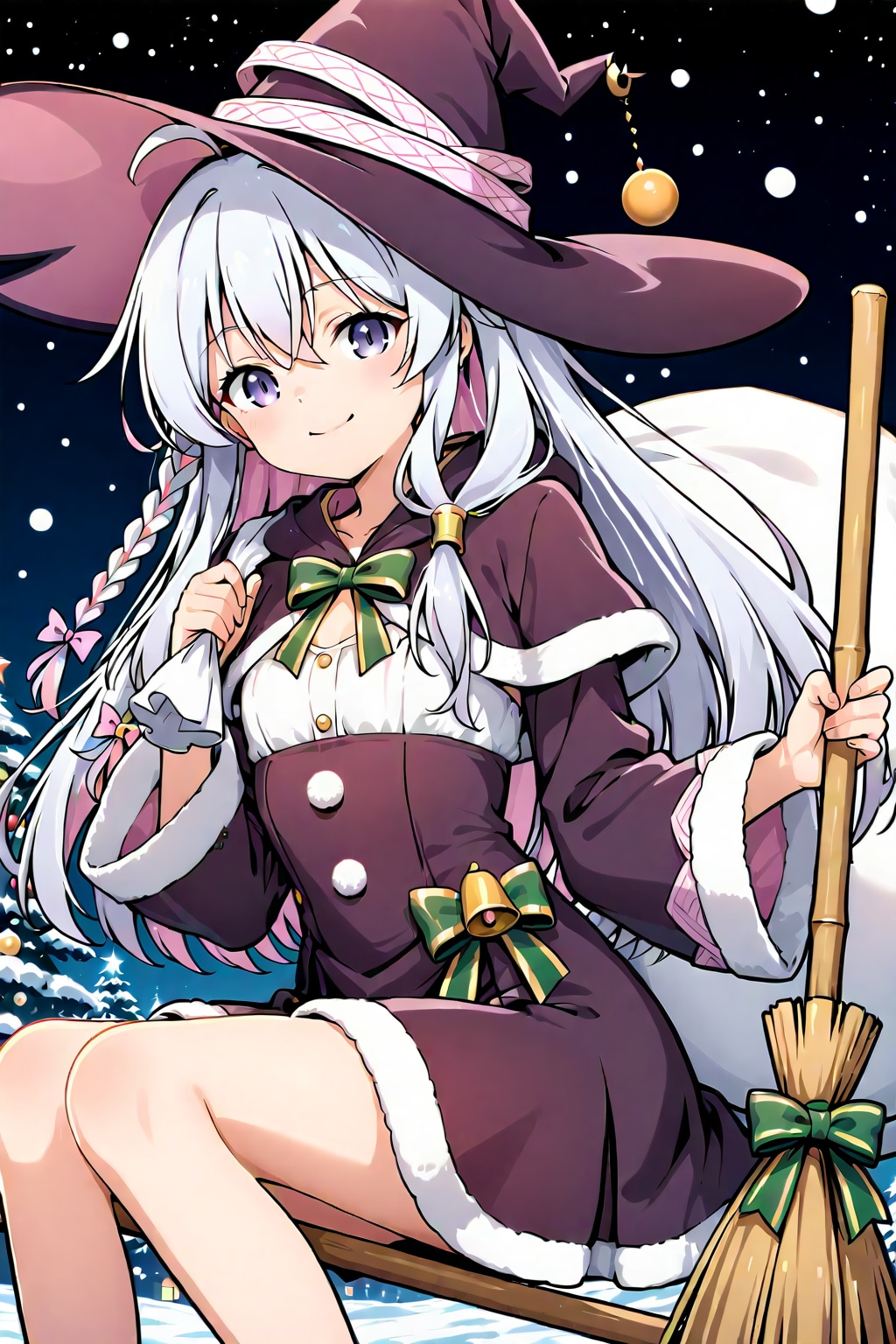 サンタとトナカイ | の人気AIイラスト・グラビア