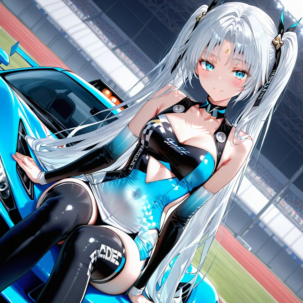 【習作】コスプレ用試作画像　ーレースクイーン by #QILIN Ver.02 ー