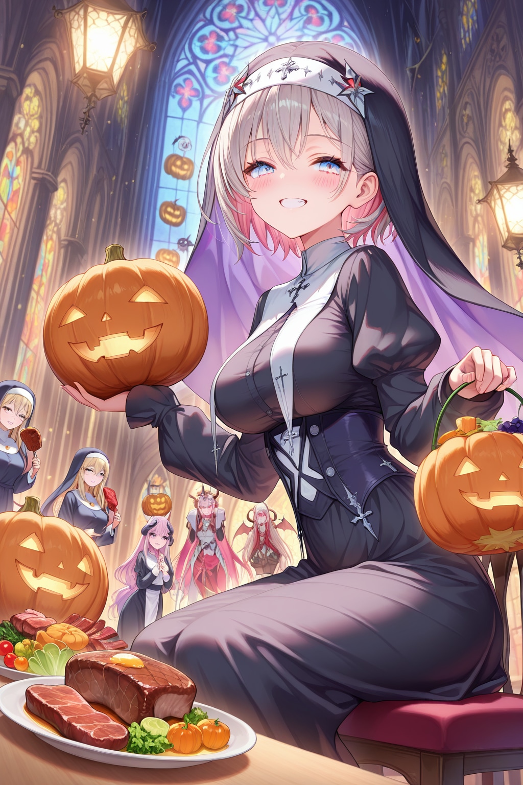 魔女のカボチャとドラゴン肉