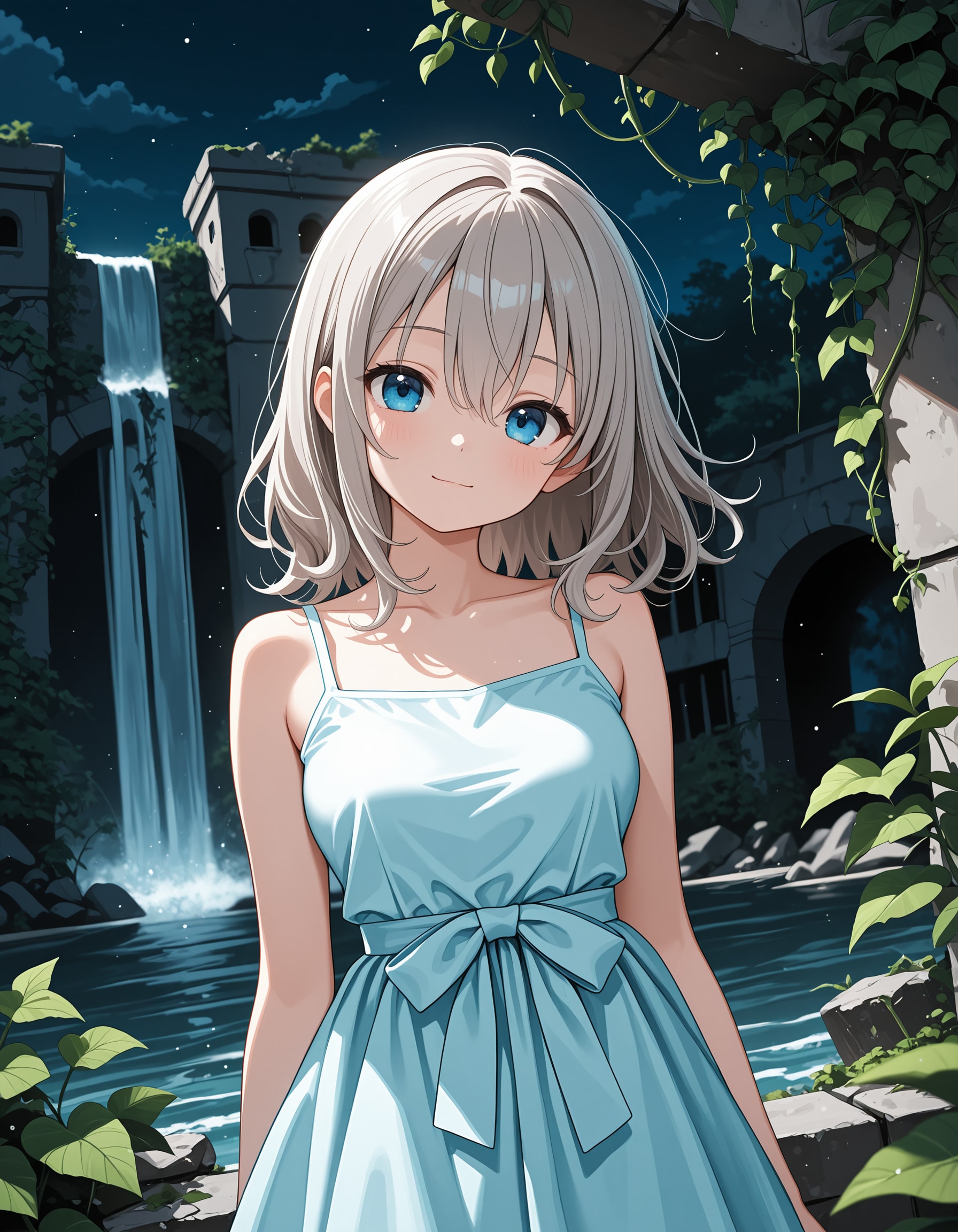 ドレスの女の子4 | の人気AIイラスト・グラビア