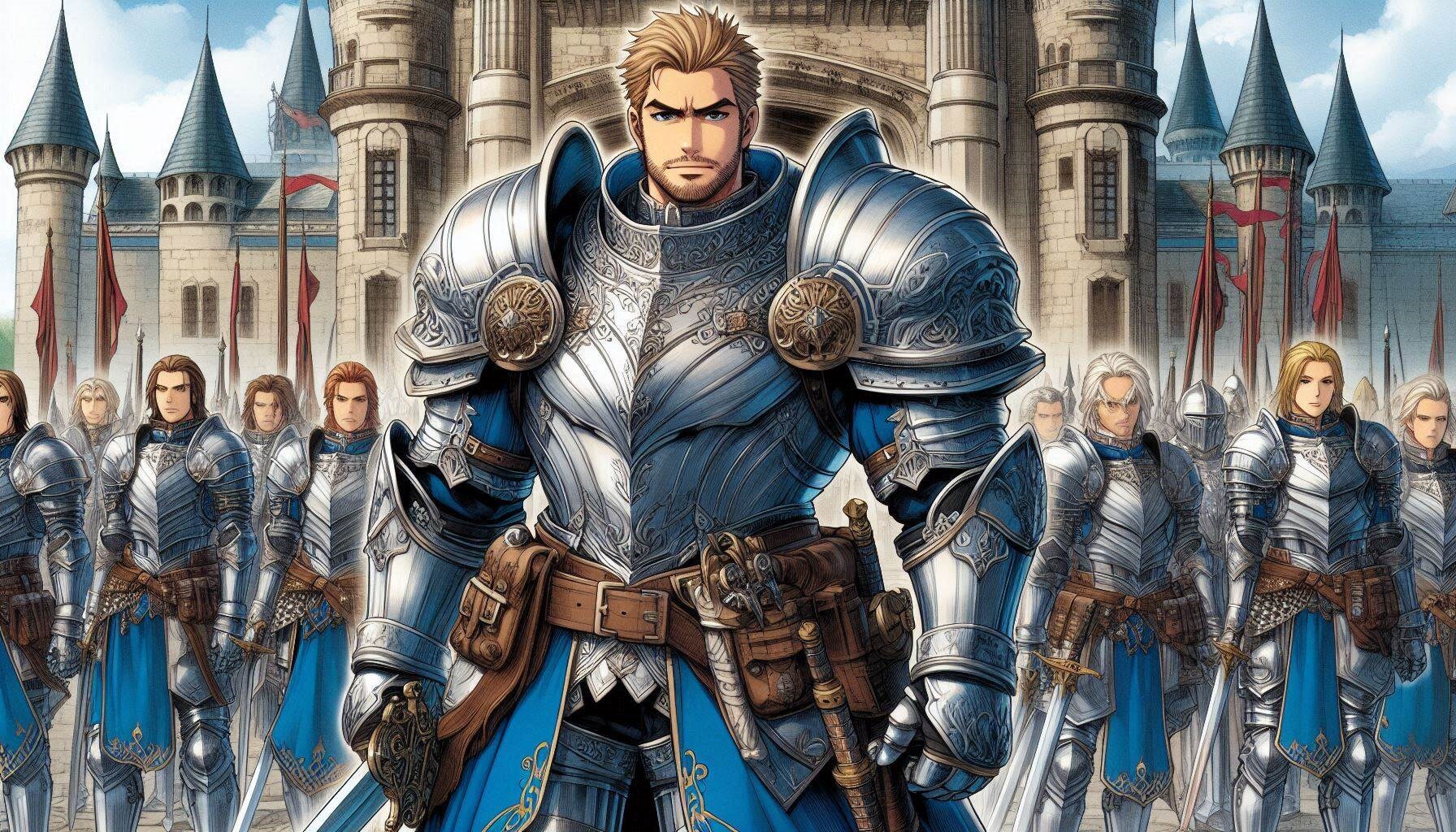 【習作】男性騎士団長と騎士達