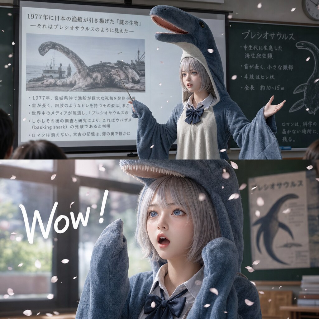 君はどうしたい?　(1977年　首長竜? 死骸発見事件)