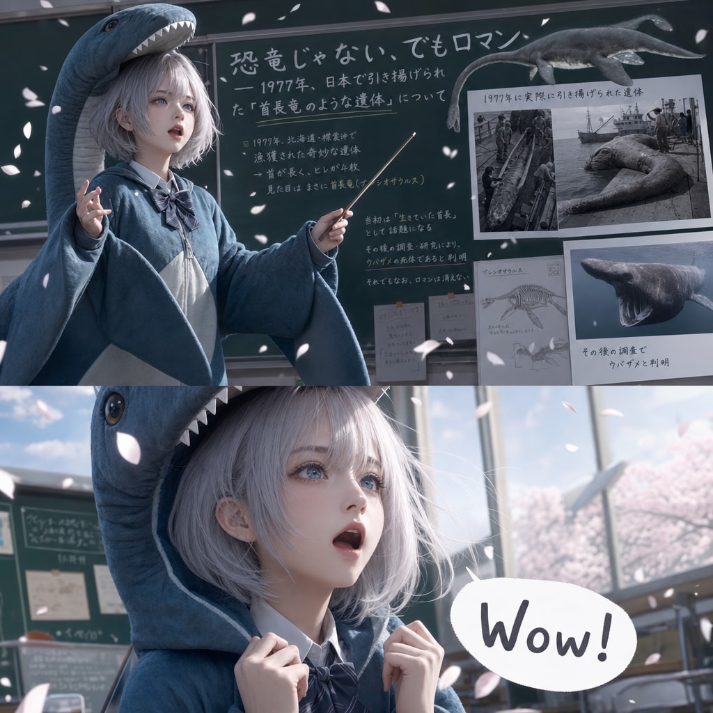 君はどうしたい?　(1977年　首長竜? 死骸発見事件)
