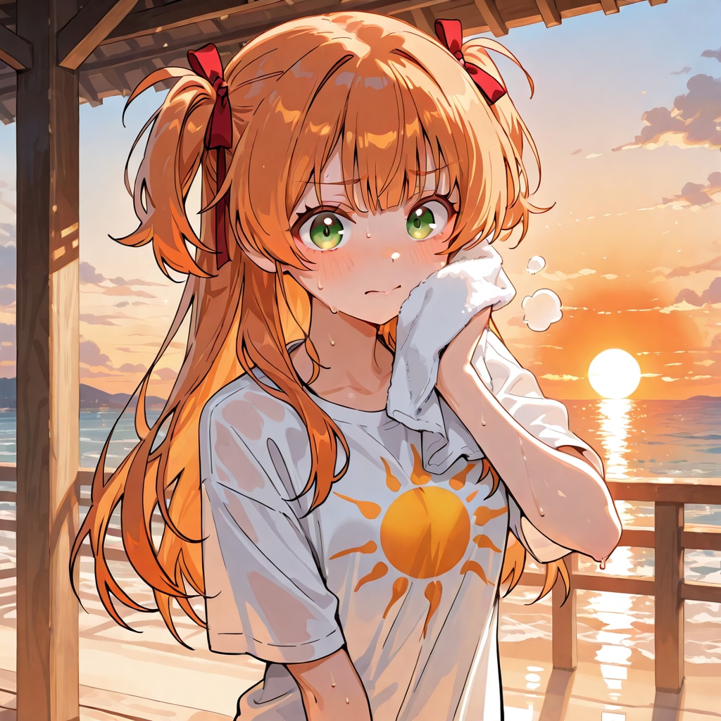 汗だく