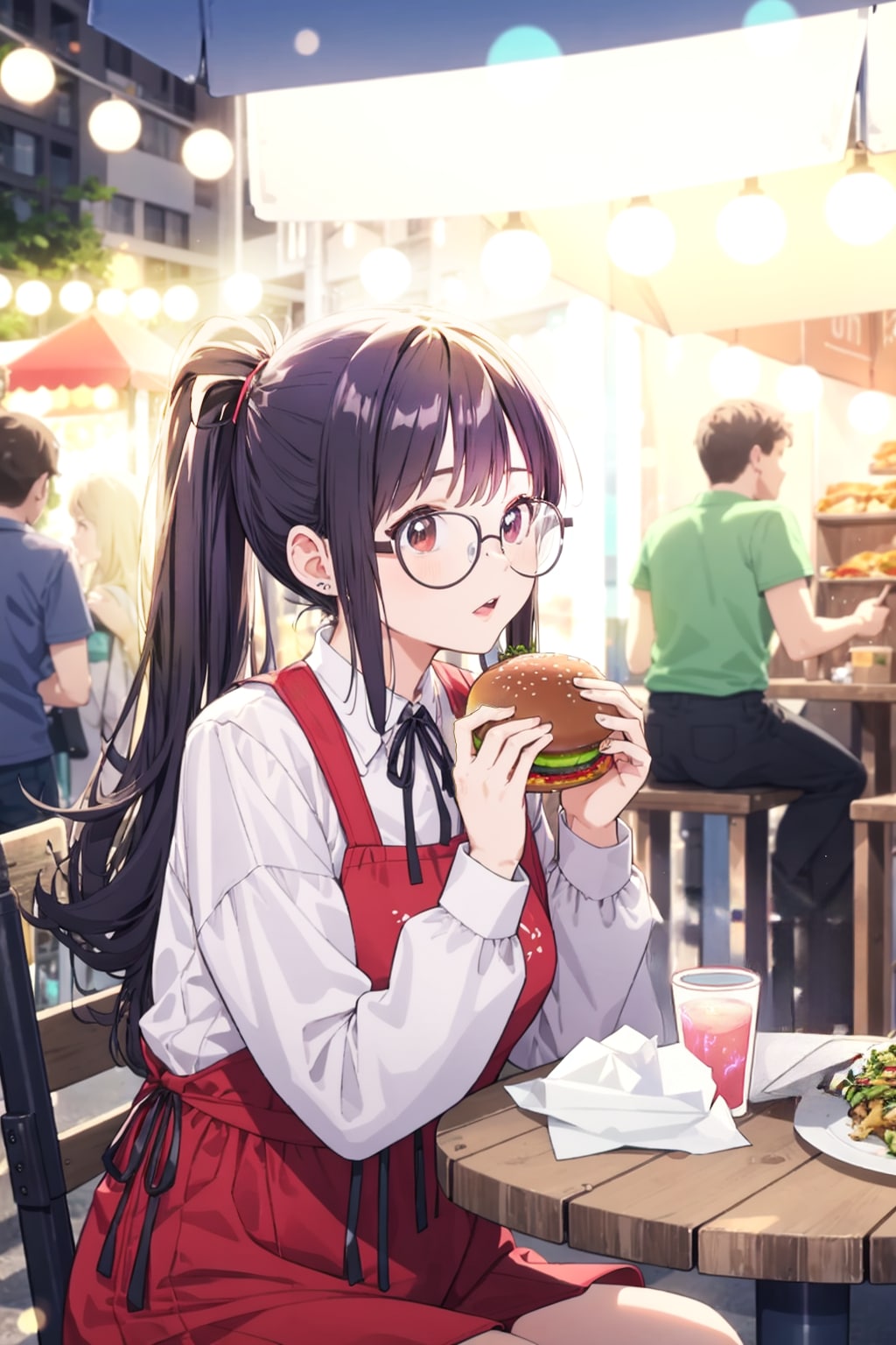 イベントの屋台にて
