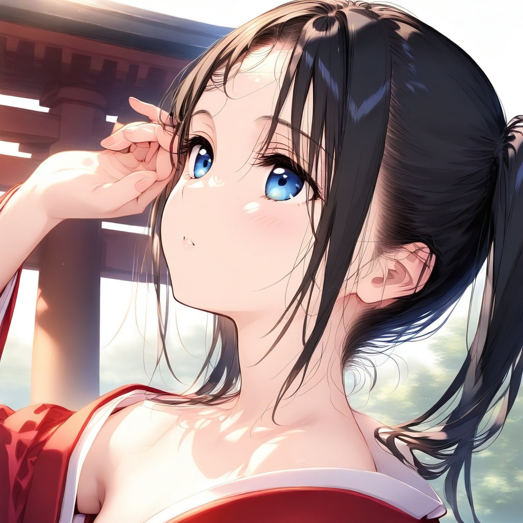 巫女のバイトもします。