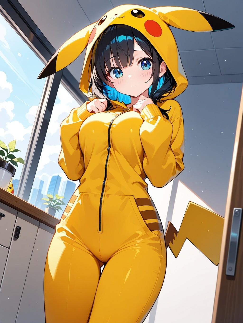 ピカ様＋御三家着ぐるみ