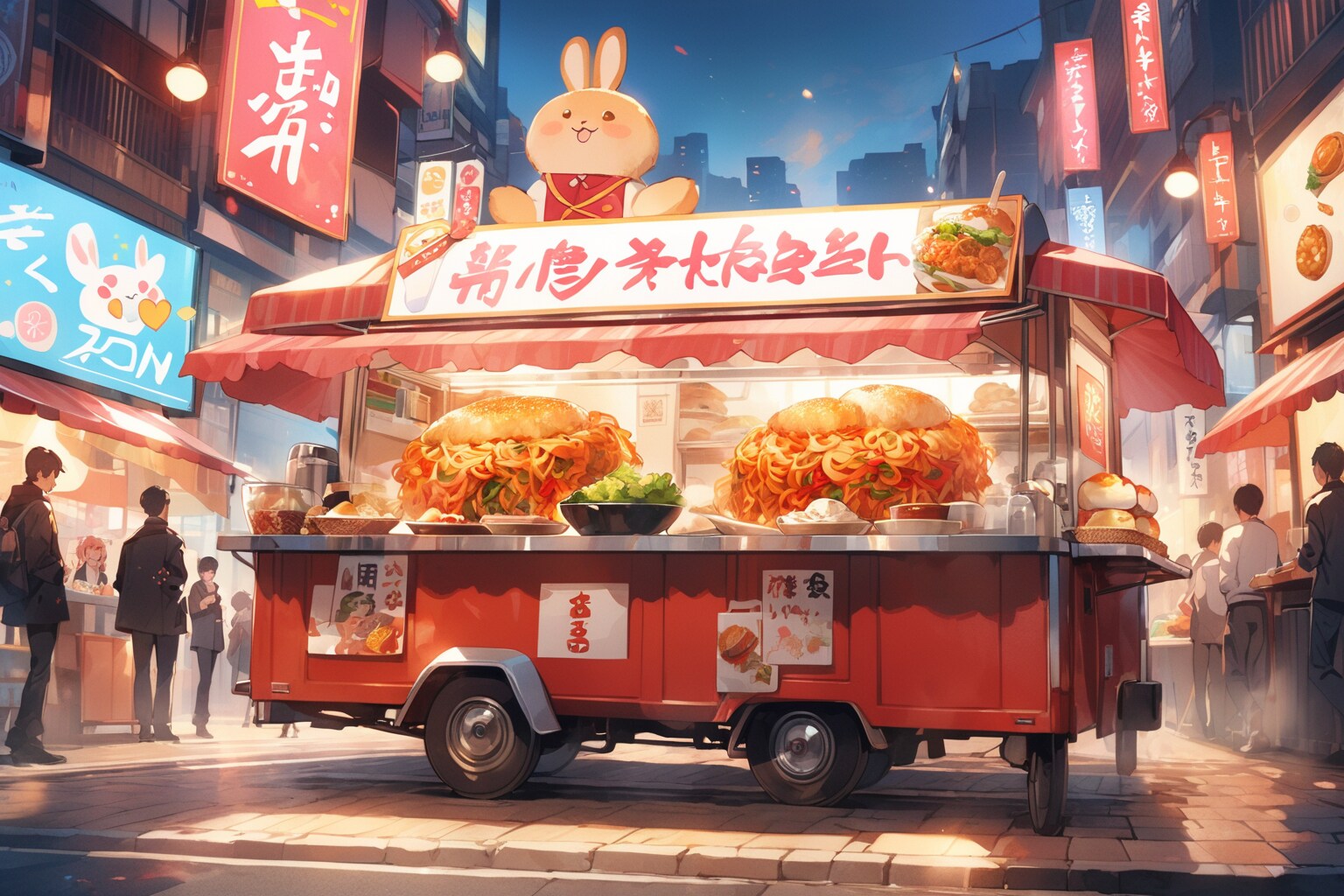 焼きそばパンチャレンジ　2024-06-08 | の人気AIイラスト・グラビア