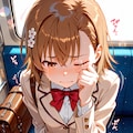 電車内〜御坂美琴〜 11枚目