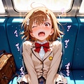 電車内〜御坂美琴〜 7枚目