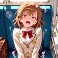 電車内〜御坂美琴〜 9枚目