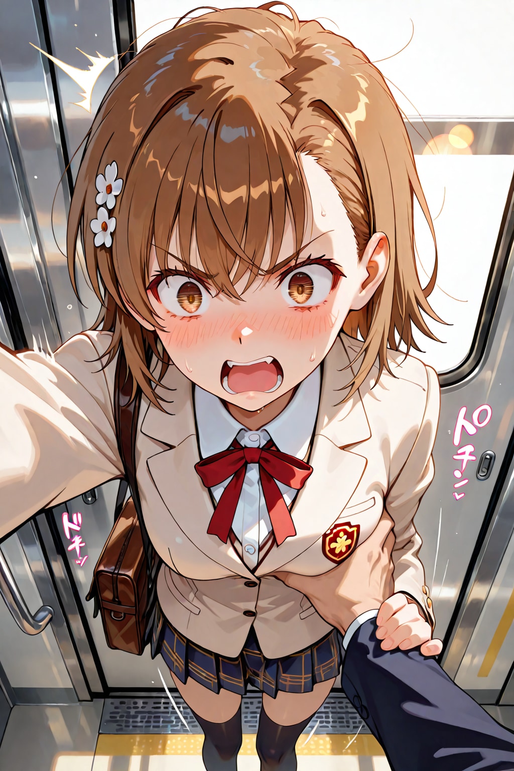 電車内〜御坂美琴〜