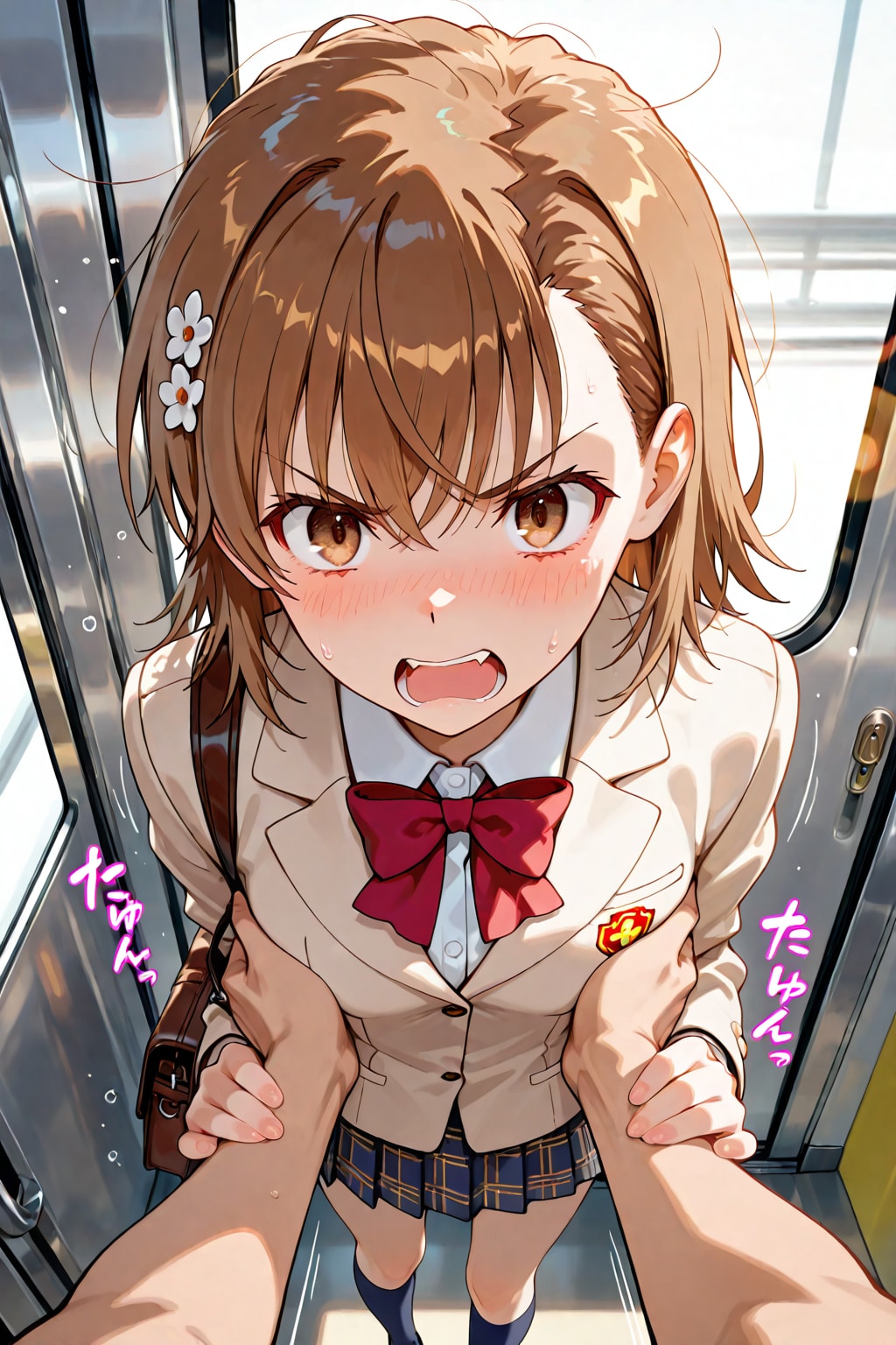 電車内〜御坂美琴〜