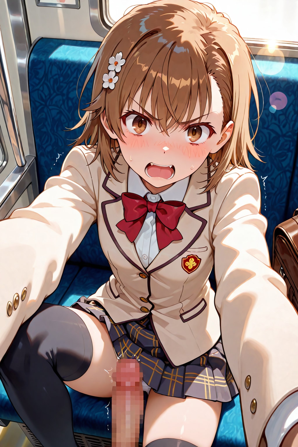 電車内〜御坂美琴〜