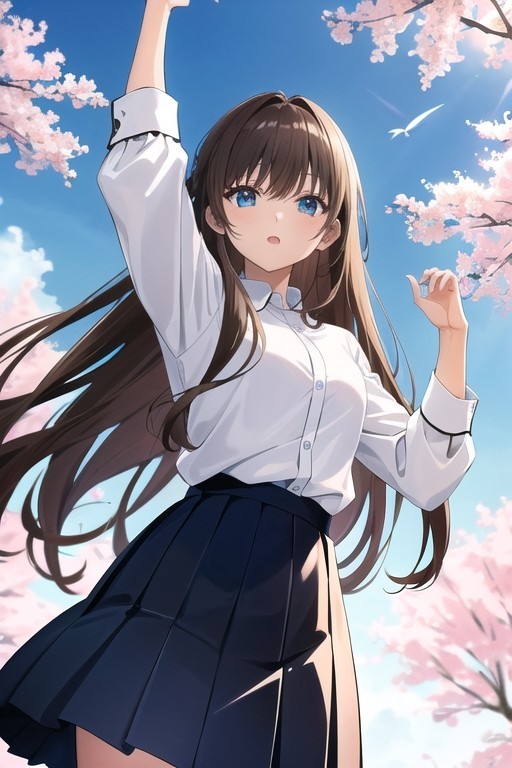 喜屋武飛夏の唐船ドーイの手振り | の人気AIイラスト・グラビア