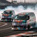 ハイエースバンのドリ車 4枚目