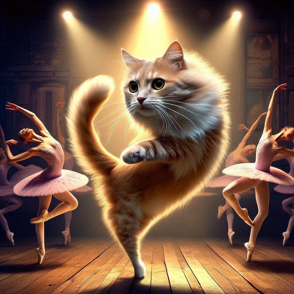 踊る猫