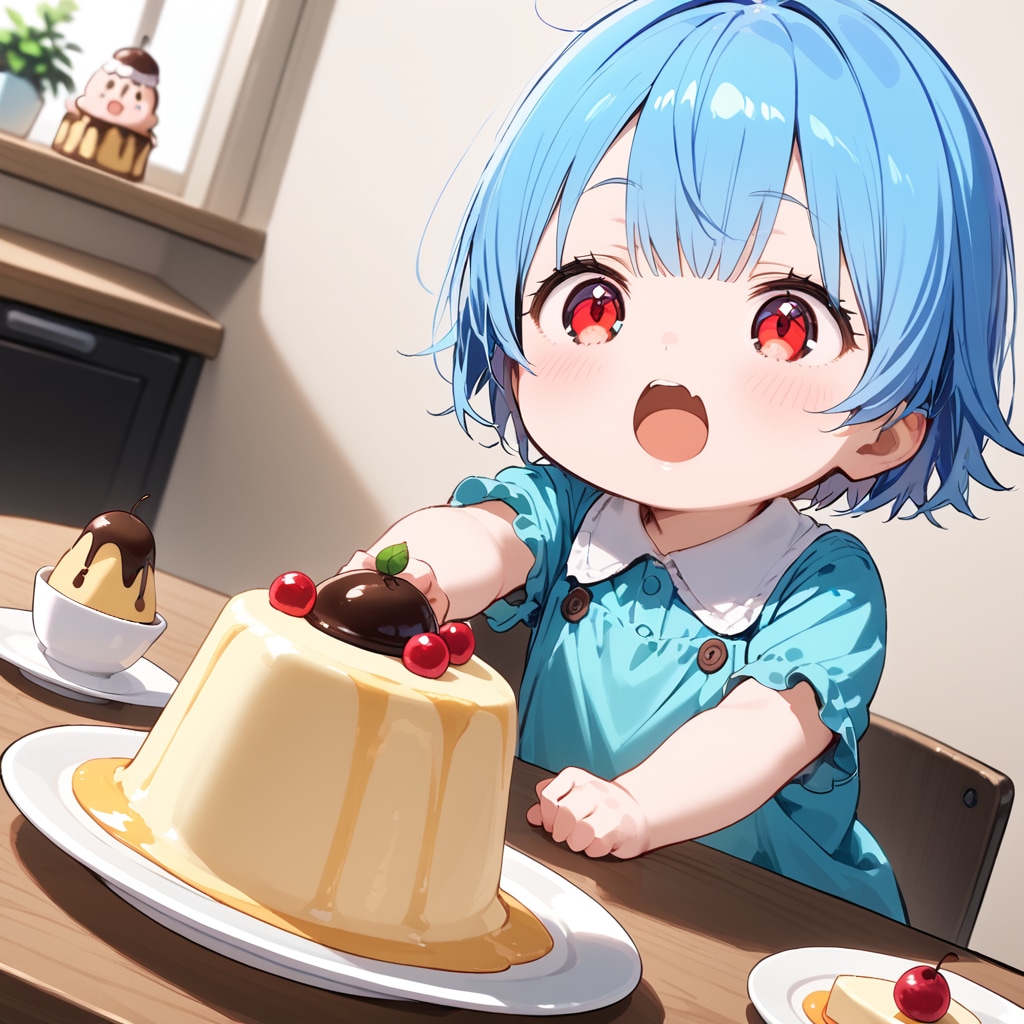 プリンの日。