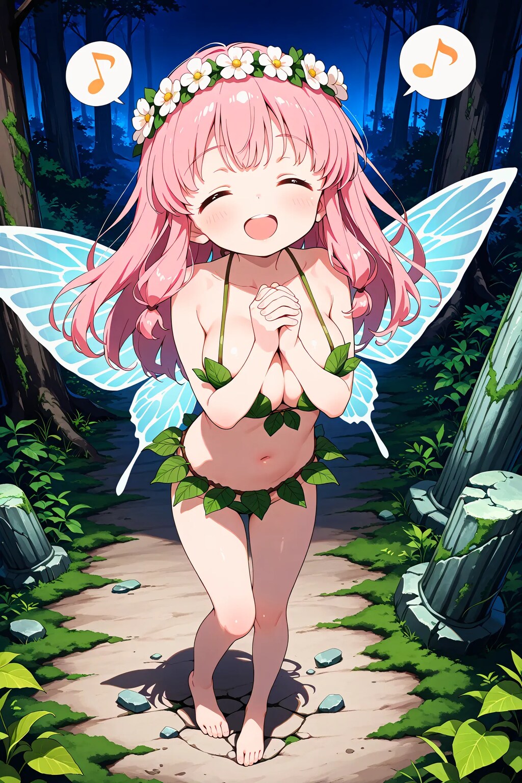 葉っぱビキニ・りなちゃん2