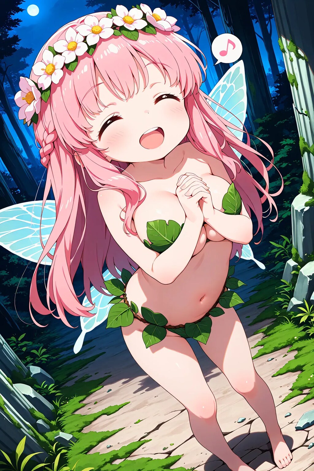 葉っぱビキニ・りなちゃん2