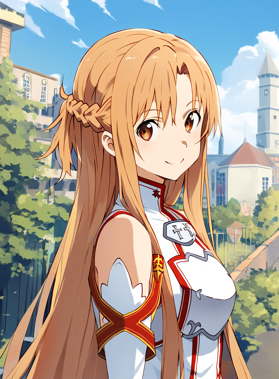 お前を昇天させるアスナさんのスマイル