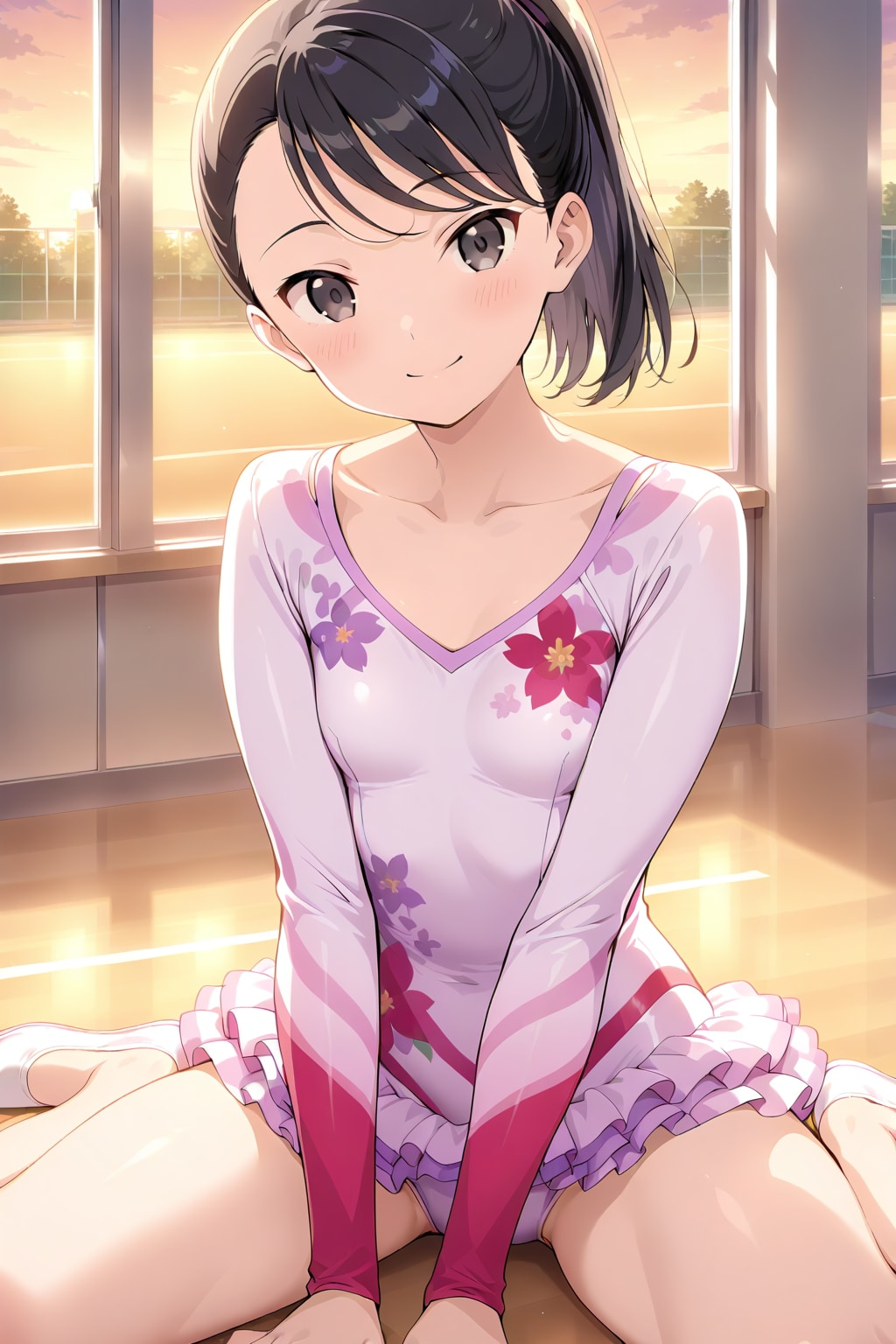新体操部の沙希ちゃん✨３３