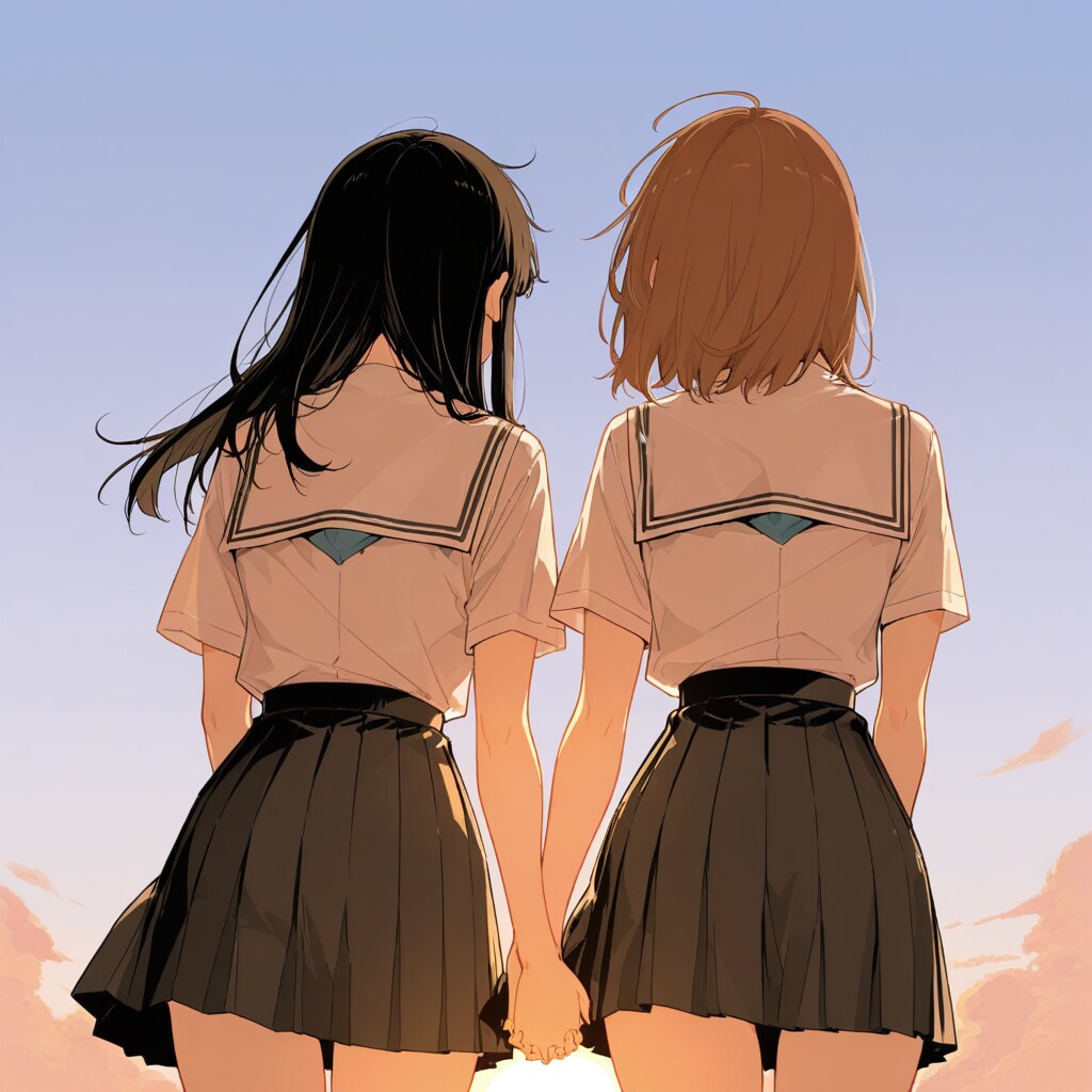 ずっと一緒 | の人気AIイラスト・グラビア