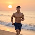 海の日ジョギング 2枚目