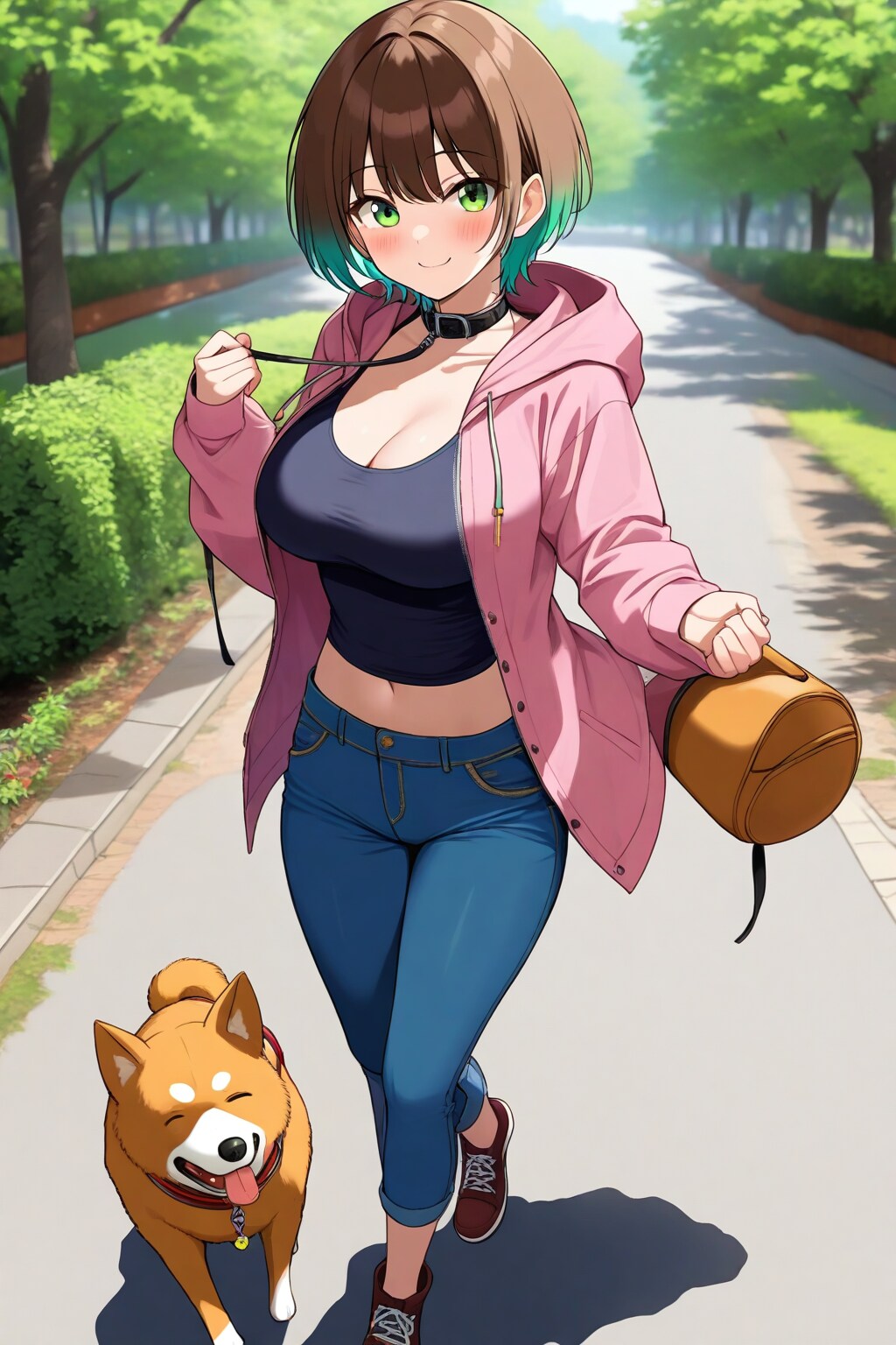 110 イッヌと戯れるボーイッシュ・NG編