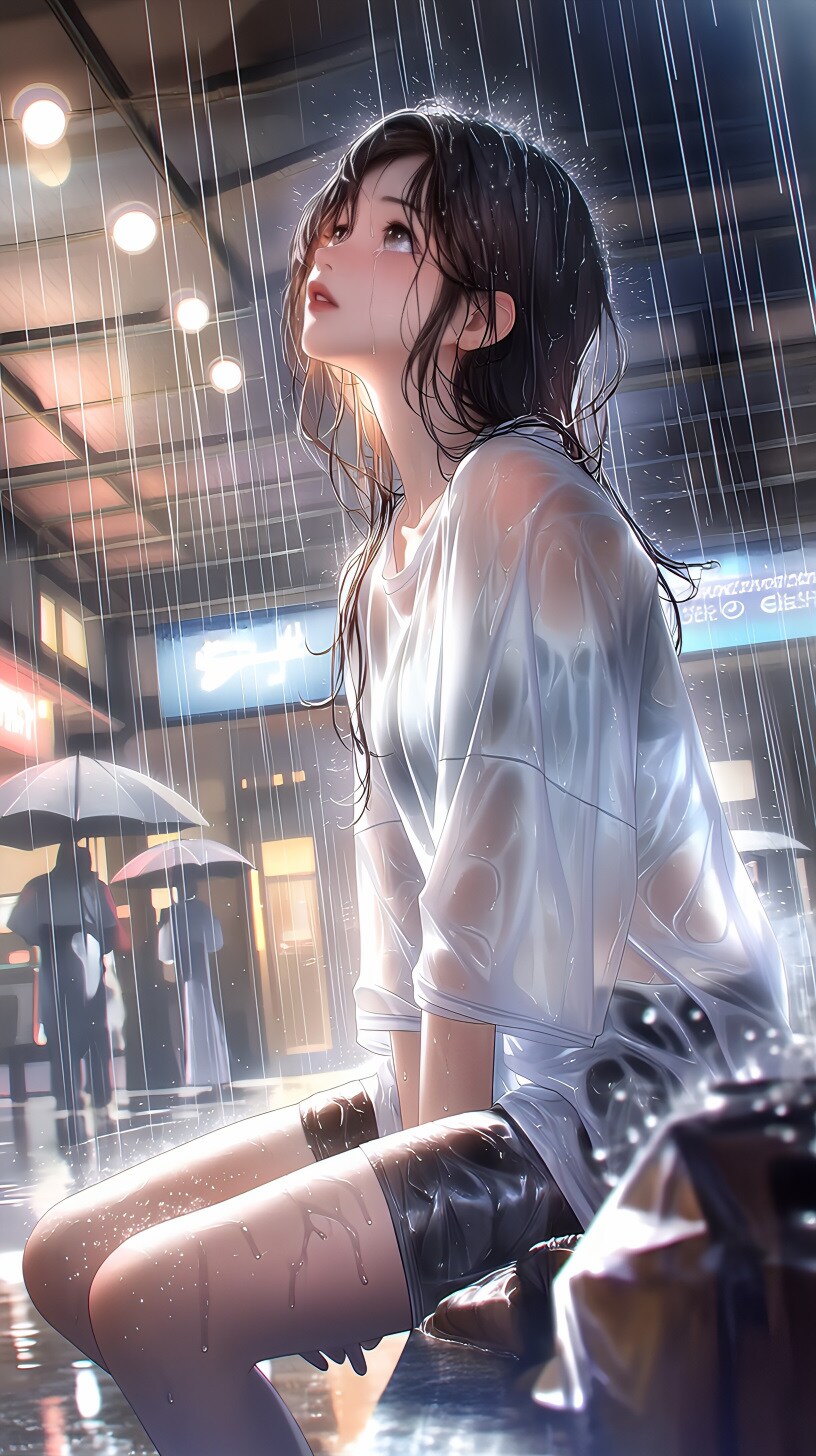 雨と涙の君