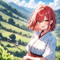 茶畑の巫女 9枚目