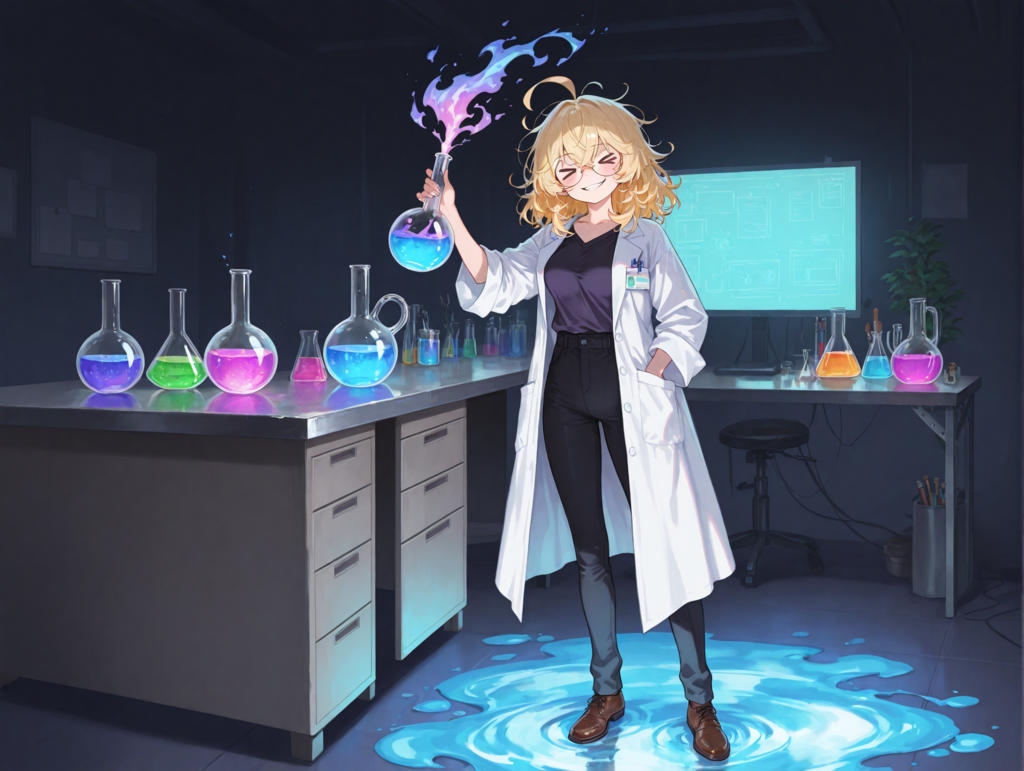 🧪楓花研究室：理久さん、怪しいドリンクを飲ませようとする