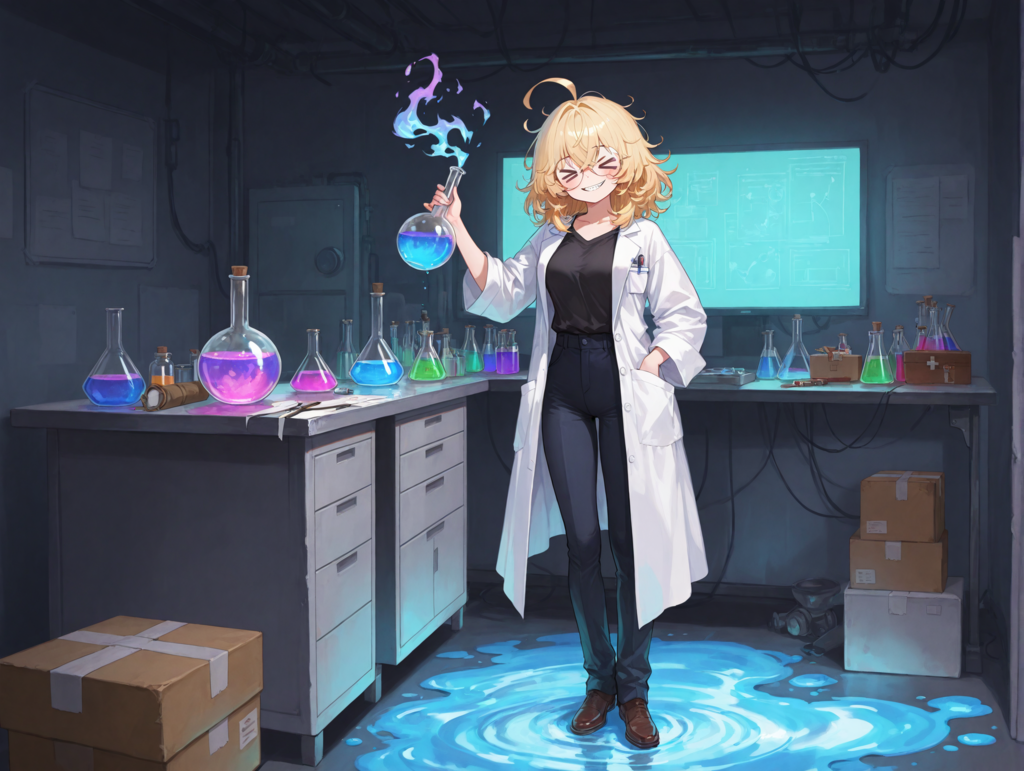 🧪楓花研究室：理久さん、怪しいドリンクを飲ませようとする