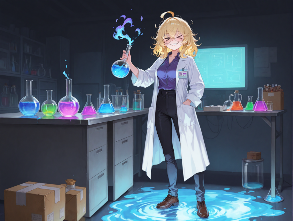 🧪楓花研究室：理久さん、怪しいドリンクを飲ませようとする