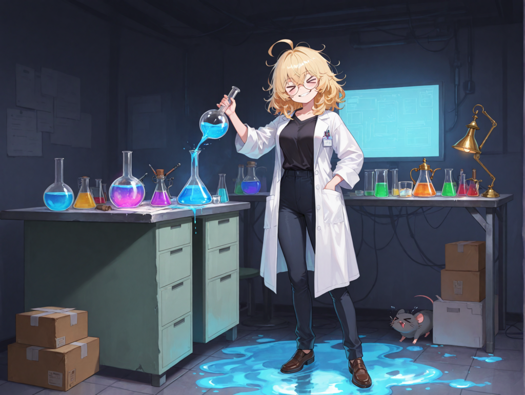 🧪楓花研究室：理久さん、怪しいドリンクを飲ませようとする