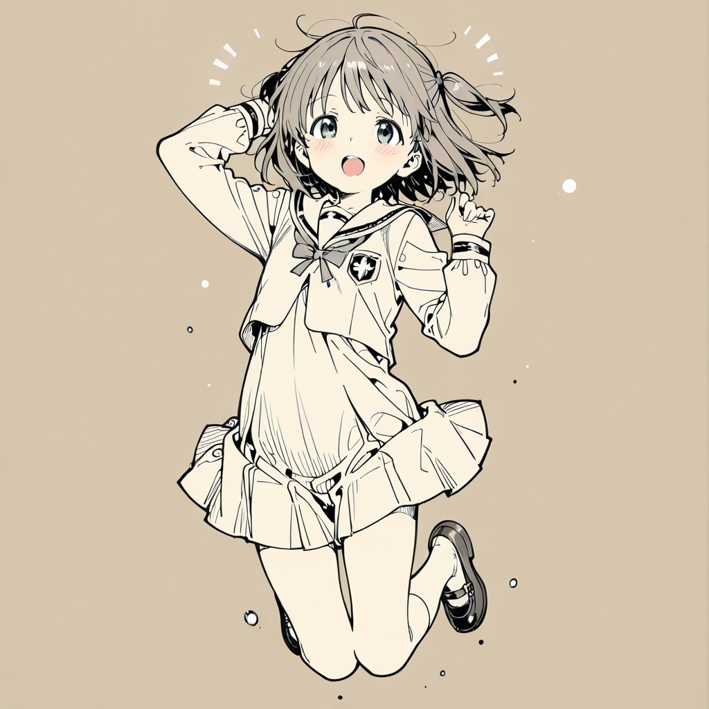 下書きの女の子 | の人気AIイラスト・グラビア