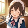 料理に失敗しちゃったマシロちゃん 2枚目