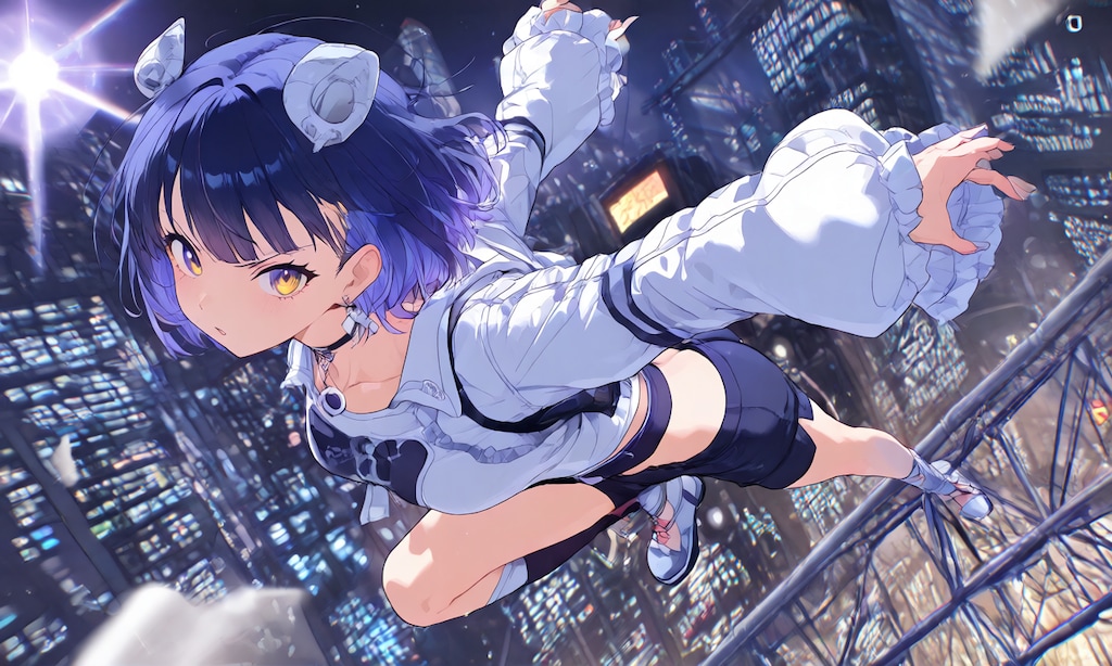 舞い踊る少女