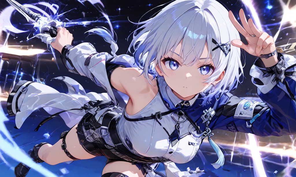 舞い踊る少女