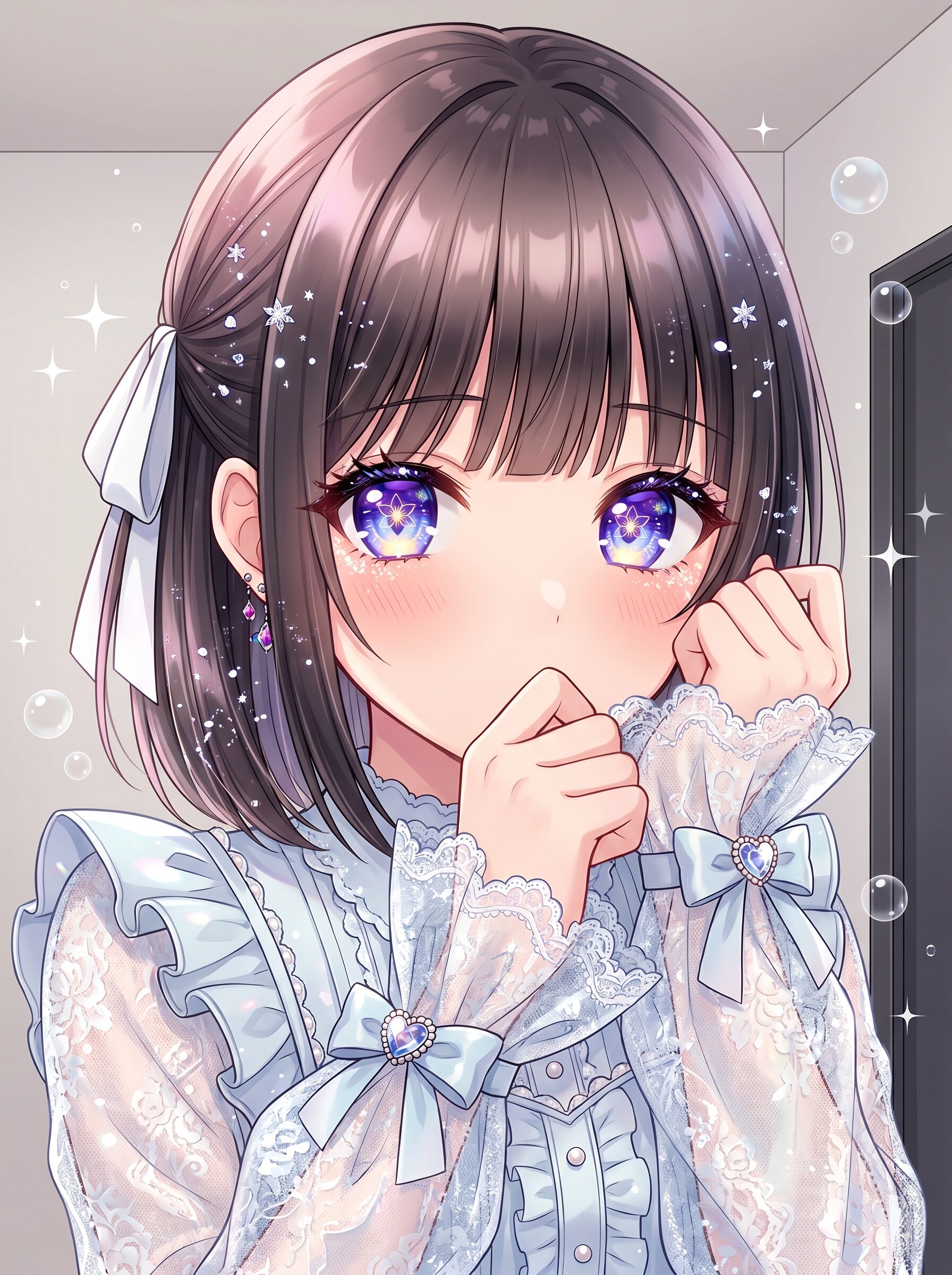薄氷綺羅の袖