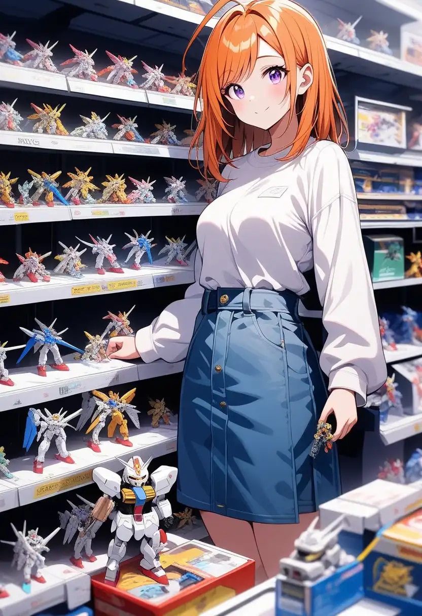 ガンプラ少女 | の人気AIイラスト・グラビア