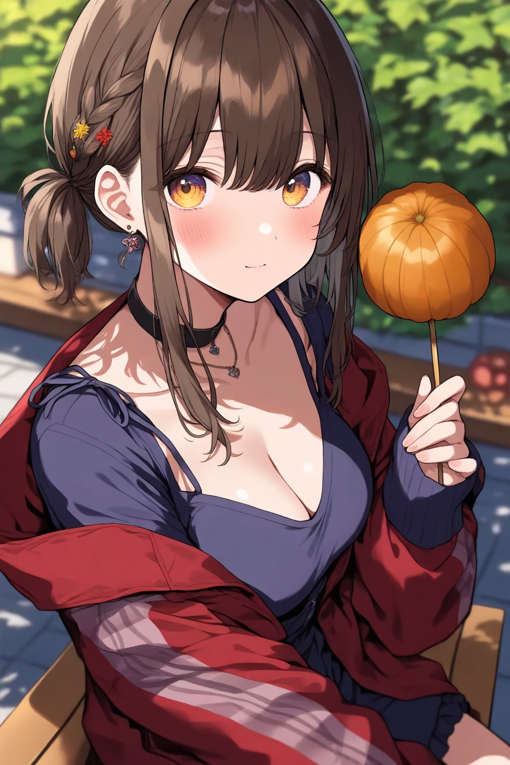 串刺しカボチャ？