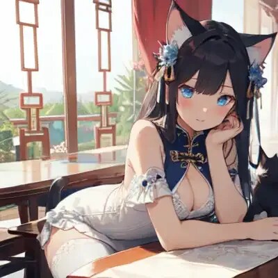 じっと見る