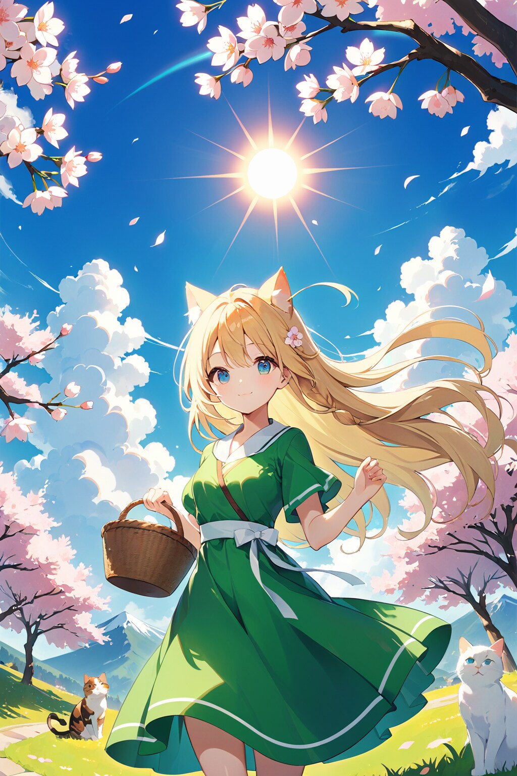 GWの散策 | の人気AIイラスト・グラビア