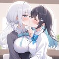 百合キス 2枚目