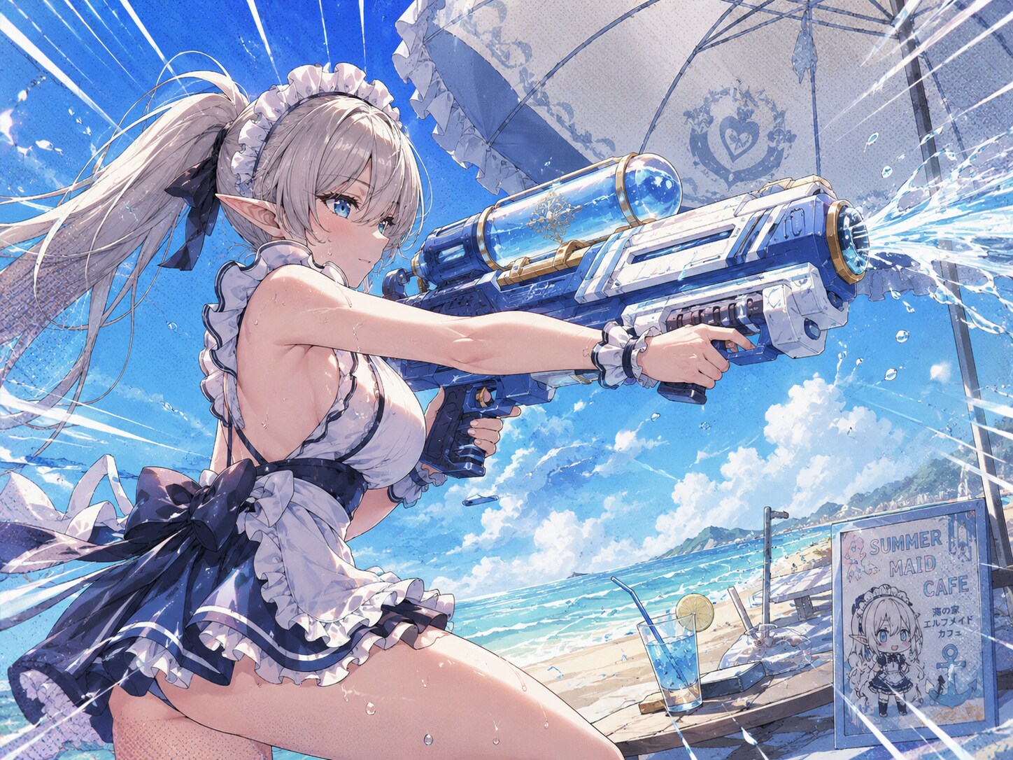 海の家エルフメイドのサマーSPサービス
