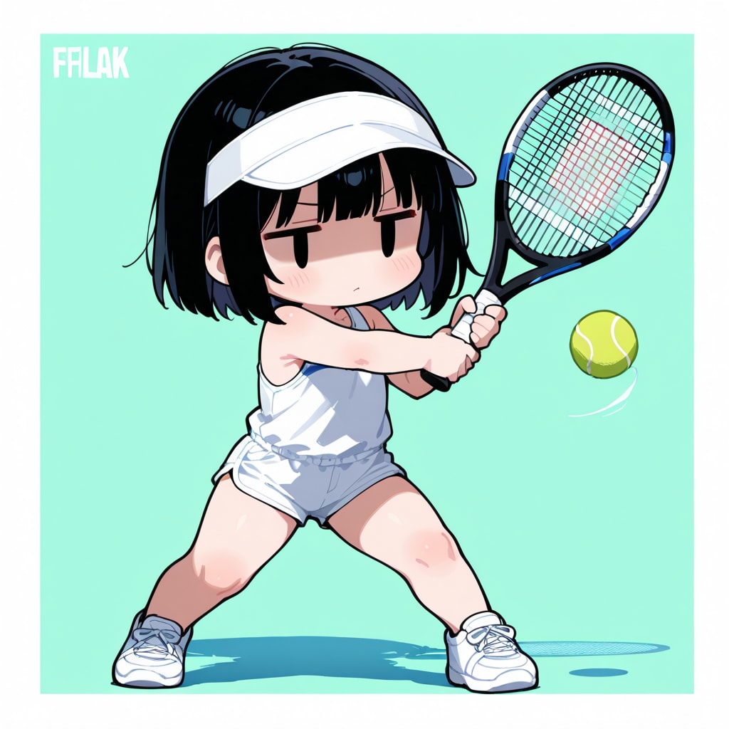 テニスしてみる（116/100）