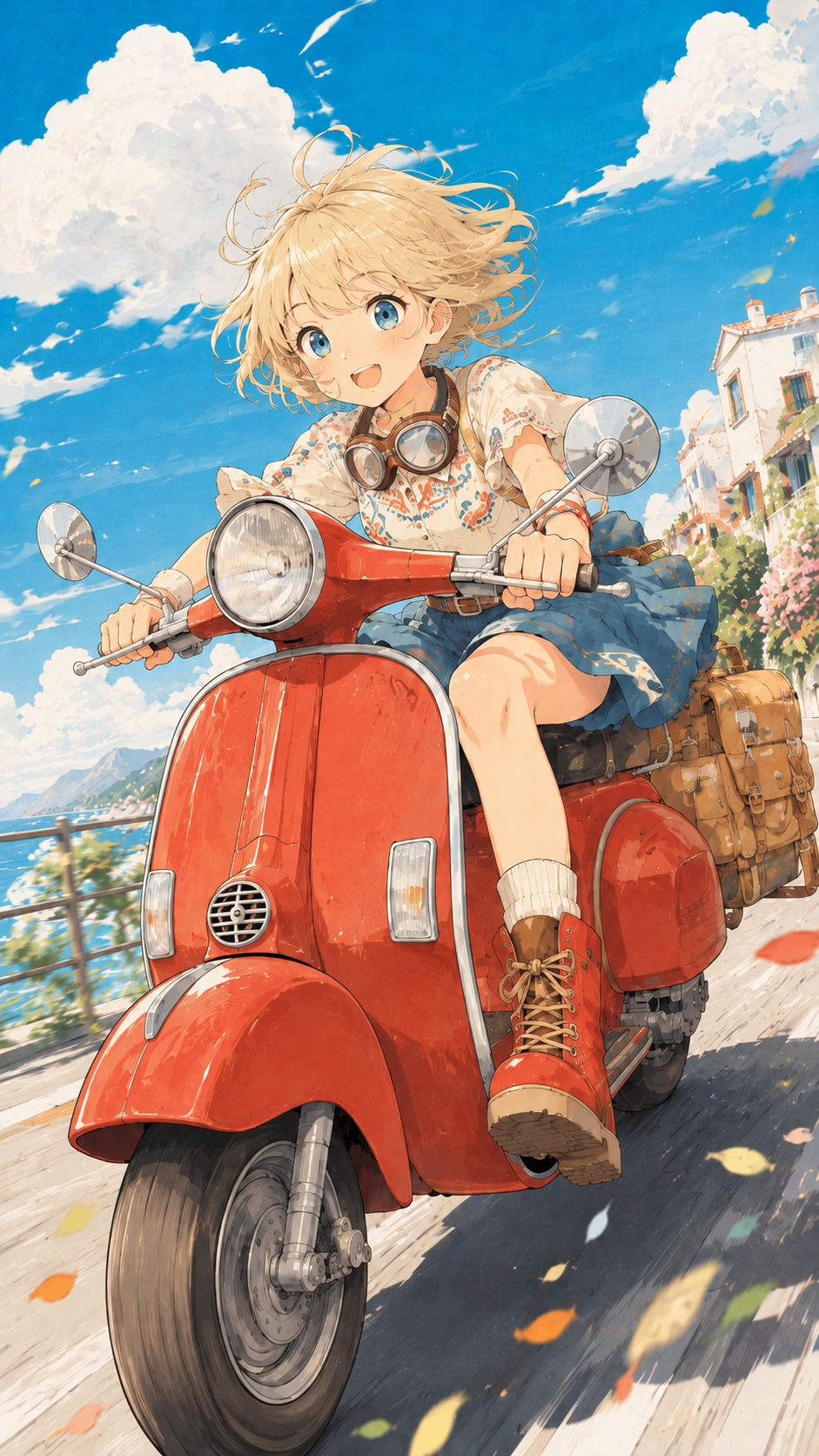 夏空と少女117 | の人気AIイラスト・グラビア