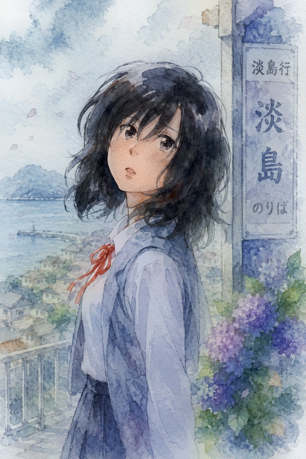 淡島□景