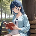 読書の秋 2枚目